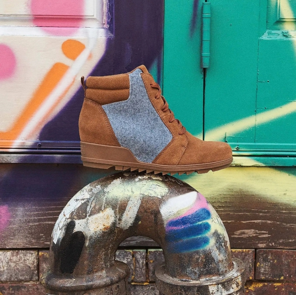 Sorel Evie Ankle Wedge Snow Boot